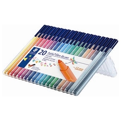 STAEDTLER Файбърпeн Triplus Color 1, 0mm комплект (20) (323 SB20)
