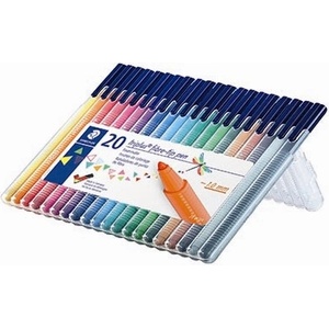 STAEDTLER Файбърпeн Triplus Color 1, 0mm комплект (20) (323 SB20)