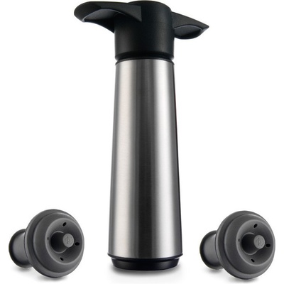 Vacu Vin Вакуумна помпа за вино Vacu Vin стоманена с 2 тапи (VV-06492606)