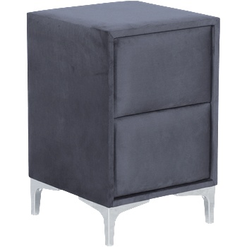 Carmen Нощно шкафче за спалня bella - графит 29