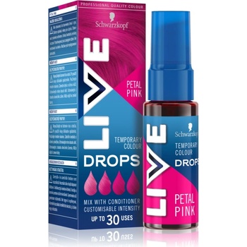 Schwarzkopf LIVE Drops отмиващ се цветен нюанс цвят Petal Pink 30ml