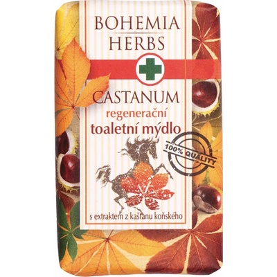 Bohemia Herbs Castanum regenerační toaletní mýdlo 100 g