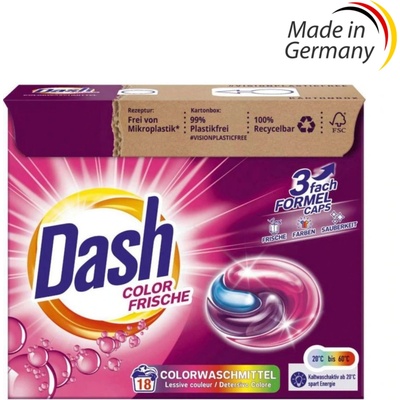 Dash Color Frische Kapsle na praní 3v1 18 PD