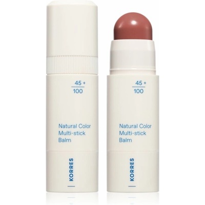 Korres Natural Color Multi-Stick Balm multifunkčné líčidlo na pery a tvár Muted Brown 4,5 g