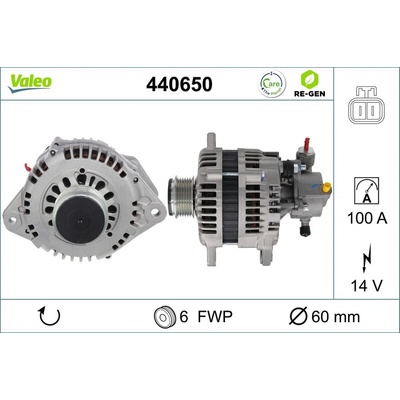 Alternátor VALEO 440650