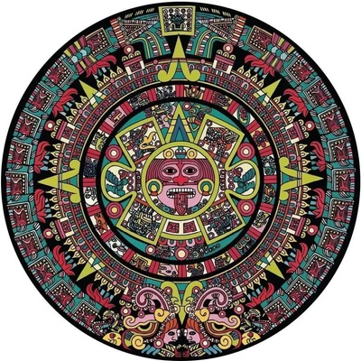 Art Puzzle - Puzzle Aztec Sun Stone - 570 piese