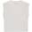 GUESS Oversize потник в бяло за момиче с кристали Guess