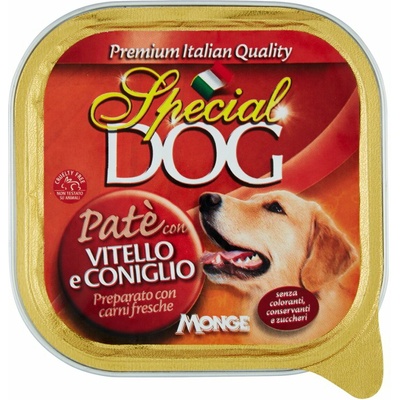 Special Dog Excellence kvalitná paštéta s teľacím a králičím mäsom 300 g