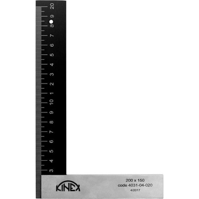 KINEX KI4031-03-030 Uholník Black Coat 300x200/32x5/27x12 mm