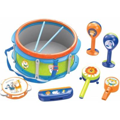 Raya Toys Детски комплект с музикални инструменти Raya Toys 9 части (RT520123208)