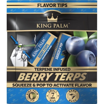 King Palm ochucené filtry Berry Terps 2 ks – Zboží Mobilmania