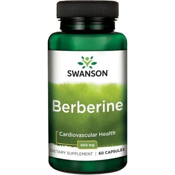 Swanson Berberine, 400 mg, 60 капсули, Swanson (SW1411)