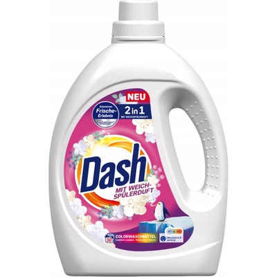 Dash Tekutý prací prostředek na barevné prádlo 2,25 l