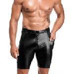 Noir Handmade H089 Onyx Hybrid Biker Shorts Black 3XL