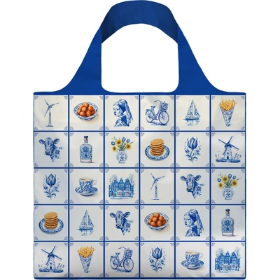 LOQI Artist Delft Heritage чанта от рециклиран материал (DE.HE)