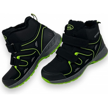 Sente chlapecké softchellové zimní boty černé