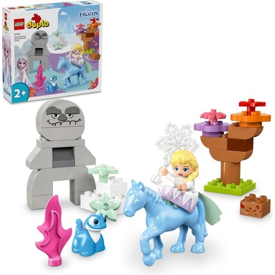 LEGO® DUPLO 10418 Elsa a Bruni v začarovaném lese