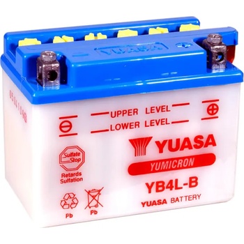 Image 1 of YUASA Yumicron 12V 4Ah right+ YB4L-B