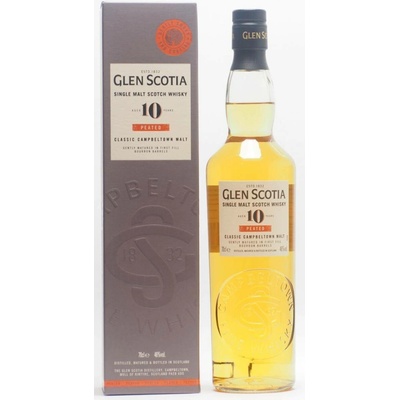 Glen Scotia Peated 10y 46% 0,7 l (karton)