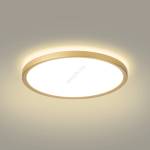 Brilagi - LED осветително тяло за баня ULTRA SLIM LED/24W/230V Ø 42 см златисто IP54 (BG3694)