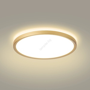 Brilagi - led осветително тяло за баня ultra slim led/24w/230v Ø 42 см златисто ip54 (bg3694)