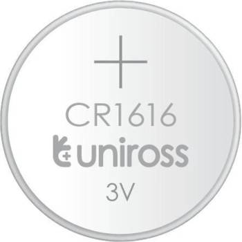 Uniross Батерии литиеви Uniross 8290, CR1616, 3V, 45mAh, 5бр (8290)