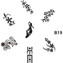 Konad zdobící destička B19