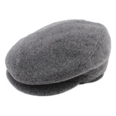 Мъжки вълнен каскет с наушник HatYou CP0746, Сив