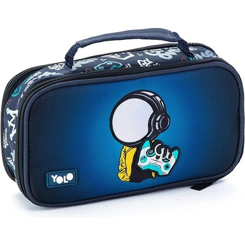 YOLO Несесер с дръжка YOLO Galactic - Gamer, 2 ципа (121280-165-43)