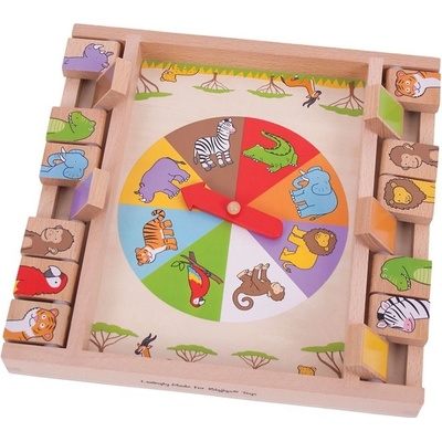 Bigjigs Ruleta se zvířátky