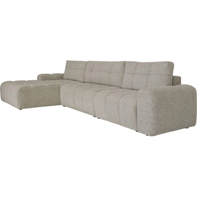 Miuform Светлокафяв разтегателен модулен ъглов диван с място за съхранение (ляв ъгъл) Lulu - Miuform (2226PE09)