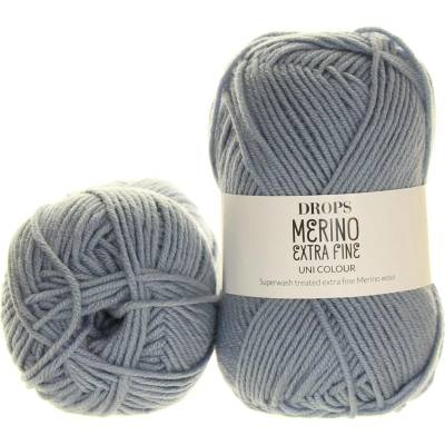 Drops Merino Extra Fine 38 modrá mlha
