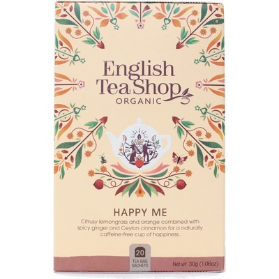 English Tea Shop Čaj Pocit štěstí Wellness mandala bio 20 ks 30 g