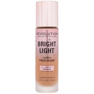 Makeup Revolution London Bright Light Face Glow rozjasňující multifunkční make-up Illuminate Medium 23 ml