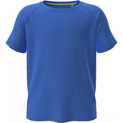 Stedman mesh raglan st8570 / Детска спортна риза с реглан - френско синьо (st8570brrl)