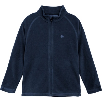 Color Kids Fleece Jacket Full Zip-870 Total Eclipse