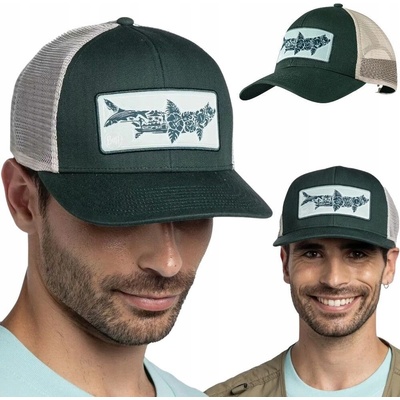 Buff Explore Trucker Cap salt green
