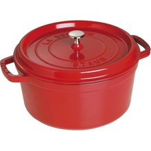 Staub Hrniec okrúhly 28 cm 6,7 l červený