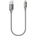 Ttec Кабел ttec - AlumiCable, USB-A/Lighting, 0.3 m, сив (8694470694771)