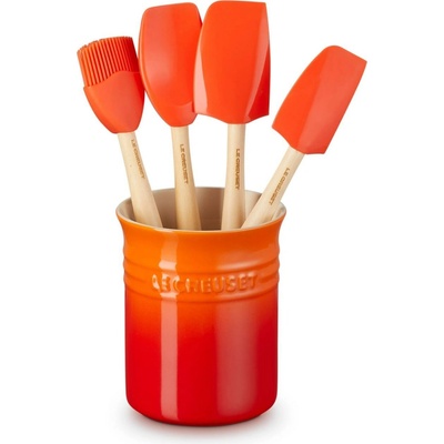 Le Creuset FLAME Kuchynské pomôcky so stojanom 4 ks