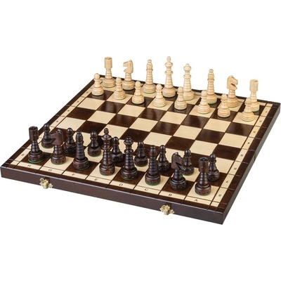 Drevený šach Spiral stredná