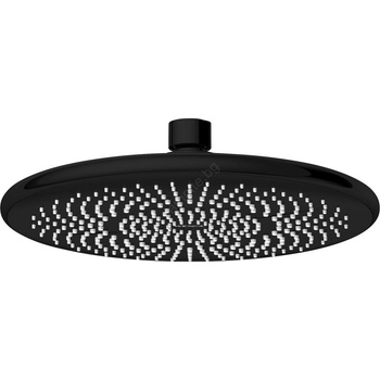 WENKO 24927100 - Душова глава Система за пестене на вода 22, 5x22, 5 см черна (WE0341)