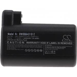 VHBW Батерия за AEG / Electrolux RX8 / RX9, 3400 mAh (888401812)