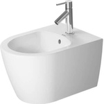 Duravit ME by Starck - Конзолно биде 370x480 mm, отвор за смесител, бяло 2290150000 (2290150000)