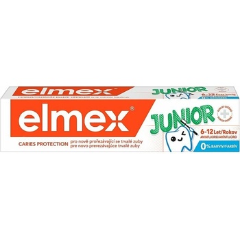 Elmex Junior 6-12 rokov detská 75 ml