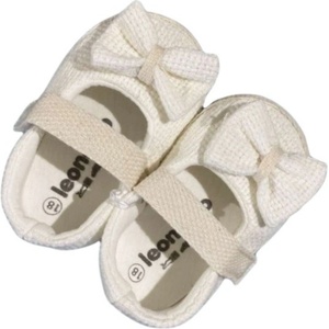Leoncino Бебешки буйки Leoncino - Sandals, размер 19, бели (5205-2) - ozone