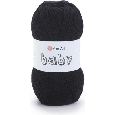 Yarn Art příze Baby 585 černá