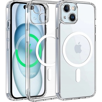 Gigapack iPhone 15 Plus GIGAPACK Силиконов протектор за телефон, удароустойчив, MagSafe, ABSOLUTE GP-163925 (GP-163925)