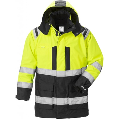 Fristads Výstražný Airtech 3 v 1 kabát 4036 GTT Fluorescenčná žltá čierna