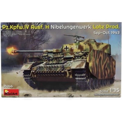 Miniart Tank P.kpfw.iv Ausf. H Military Nibelungenwerk 1943 / 1:35